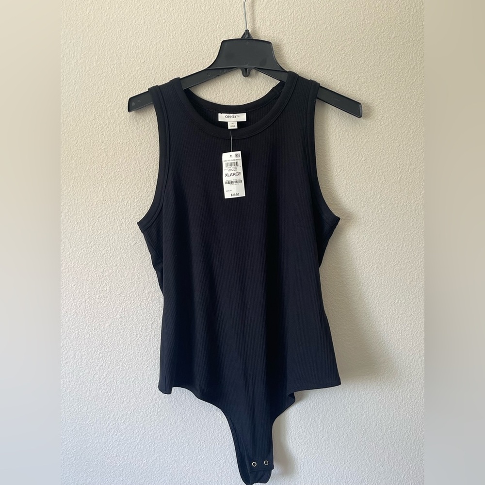 On 34th Ribbed body Suit XL